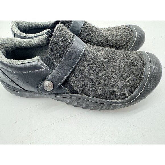 JBU By Jambu Womens JBU Blakely Flats Comfort Shoes Sandals 10.5" Gray Wool - Picture 6 of 13